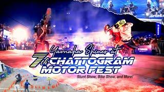 Yamaha at the 7th Chattogram Motor Fest | Stunt Show, Bike Show, and More!