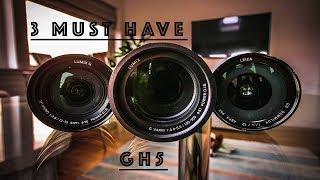 3 MUST HAVE Lenses for the Panasonic GH5 - Getting CINEMATIC VIDEO