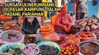 TUR KULINER MINANG DI PASAR KAMPUNG DALAM PADANG PARIAMAN