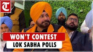 Won’t contest 2024 Lok Sabha polls, says Navjot Singh Sidhu