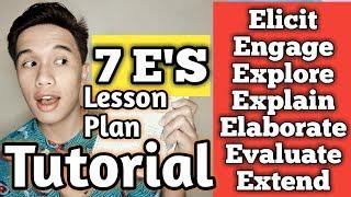 7 E's Lesson Plan Tutorial (With Differentiated Instruction)