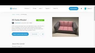 Learn low poly modeling in SelfCAD