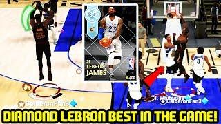 DIAMOND LEBRON JAMES BEST PLAYER IN THE GAME! NBA 2K18 MYTEAM GAMEPLAY