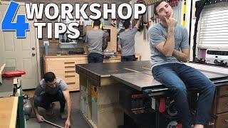 Small Workshop Design // My 4 Essential Tips