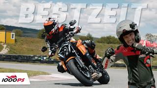 Brutaler geht nicht! KTM 1390 Super Duke R auf der Teststrecke!