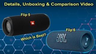 JBL flip5 vs flip6 detail unboxing & comparison video#JBL flip5 vs flip6 sound test# price 2023..