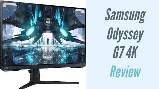 Samsung Odyssey G7 4k Gaming monitor Review