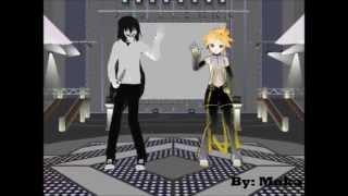 MMD Matryoshka Jeff the killer X Len kagamine Append