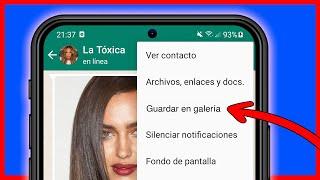 Por que NO SE GUARDAN LAS FOTOS DE WHATSAPP EN LA GALERÍA ▷ Solución