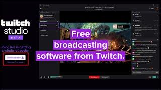 Twitch Studio Beta for Mac | Free Broadcasting App |Designed for streamers | Setup your first stream