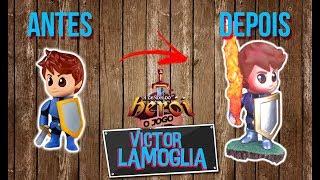 REFIZ O HÉROI DA LENDA DO HERÓI ft. MARCOS CASTRO (DESAFIO TOY MAKEOVER) - Victor Lamoglia