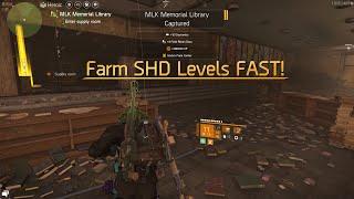 Division 2 - How and Where to Farm SHD Levels FAST: