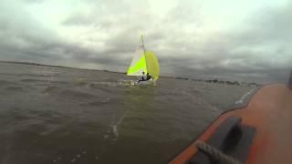 RS Feva Sailing Nose Dives - 11th Nov 2014