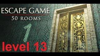 [Walkthrough] Escape Game 50 rooms 1  level 13 - Complete Game