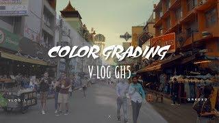 Color grading V-LOG GH5