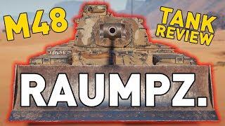 World of Tanks || M48A2 Raumpanzer - Tank Review