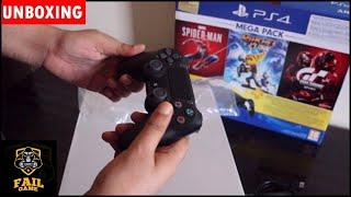 PS4 Slim UNBOXING In 2021 - PS4 Slim + 3 Games Spiderman Ratchet Clank  & Gran Turismo