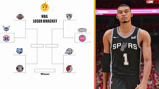 I Put The Eliminated Playoff Teams in the 2024 NBA Season Into the Playoffs!! (2K Simulation)