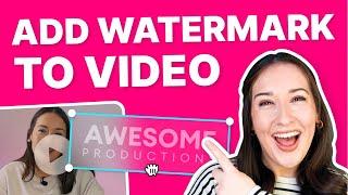 How to Add a Watermark to a Video