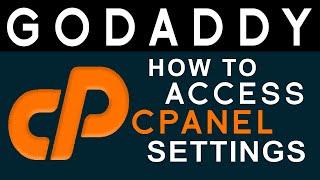 How to Access C Panel Settings in Godaddy Hosting Account 2022