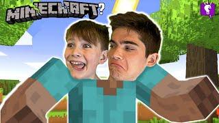 We Forgot How To Play Minecraft... (HobbyFamilyTV)