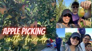 Apple Picking With Friends | Having Fun Riding a Wagon