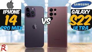 Apple iPhone 14 Pro Max vs Samsung Galaxy S22 Ultra