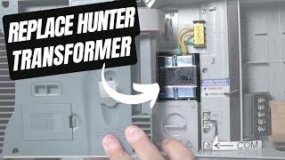 How To Replace A Hunter Transformer