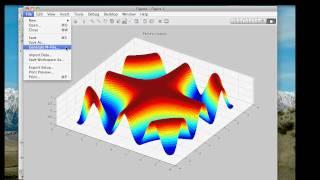 Plotting functions of two variables in MATLAB (Part 2)