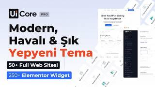 UICore PRO | Elementor Uyumlu Modern, Şık ve Havalı WordPress Teması