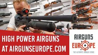 Full power airguns at Airgunseurope