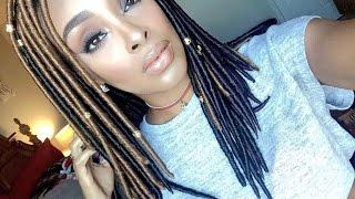 How To Simply Install Crotchet Faux Locs | Naturally Nata