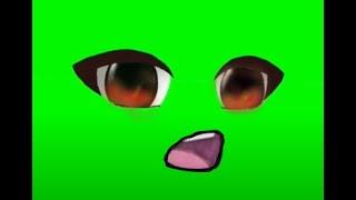 Cradles lip sync and eyes green screen (free to use just credit me)