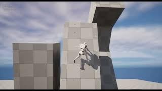 Unreal Engine climbing animations