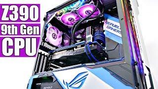 The ULTIMATE Z390 9th Gen Phanteks Evolv X Custom Gaming PC Build - Time Lapse