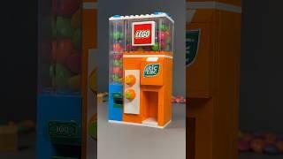 Working Lego Candy Vending Machine with Safe #lego