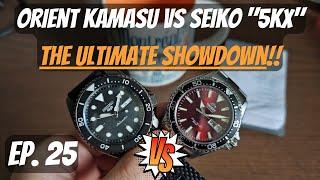 The ULTIMATE SHOWDOWN! Orient Kamasu vs Seiko "5KX"