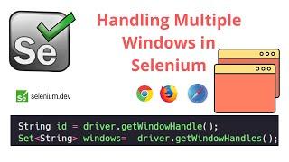 Handling Multiple Windows in Selenium || Interview Question