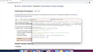 Install Composer on Mac