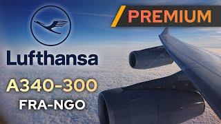 TRIP REPORT | Lufthansa PREMIUM ECONOMY A340-300 Frankfurt - Nagoya