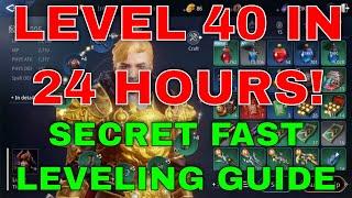 Mir4 Guide Tips - Do this and You can level 40 in 24 hours! Secret Fast Power Leveling Up trick mir4