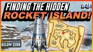 WE FOUND THE HIDDEN ROCKET ISLAND! - Subnautica Below Zero gameplay Ep.8