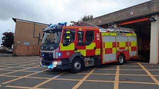 westmidlands fire service new 2022 volvo fl fire appliance incudes light demo