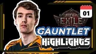 Gauntlet Day 1 - Path of Exile Highlights #566 - Ben, Tatiantel, Paak, Velyna and others