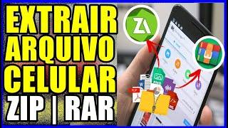 COMO EXTRAIR ARQUIVOS NO CELULAR | 3 DICAS SIMPLES PARA DESCOMPACTAR ARQUIVOS ZIP ou RAR NO CELULAR