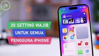 20 Setting WAJIB Untuk Pengguna Baru iPhone dengan iOS 17 - Fitur iPhone Biar Lebih Mudah Digunakan