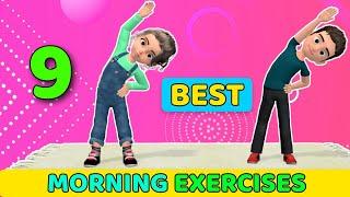9 BEST MORNING EXERCISES FOR KIDS - GOOD MORNING!
