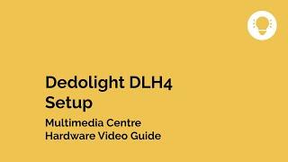 Dedolight DLH4 Setup Video