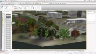 Using 3ds Max Design with Civil 3D - Part 23 - Scattering Trees