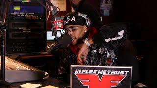 Chris Brown Freestyles over "Started from the Bottom" on Funk Flex